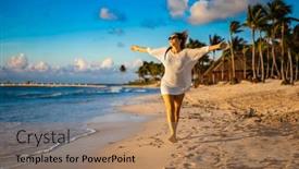  Presentation with tropical holiday - 