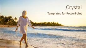  Presentation with tropical holiday - 