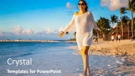  Presentation with tropical holiday - 