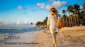  Presentation with tropical holiday - 