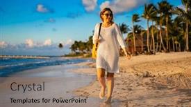  Presentation with tropical holiday - 