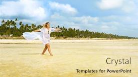  Presentation with tropical holiday - 