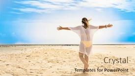  Presentation with tropical holiday - 