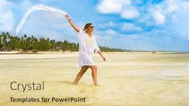  Presentation with tropical holiday - 