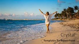  Presentation with tropical holiday - 