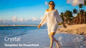  Presentation with tropical holiday - 