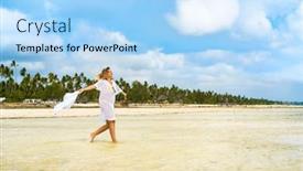  Presentation with tropical holiday - 