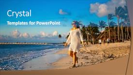  Presentation with tropical holiday - 