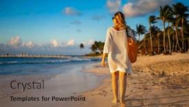  Presentation with tropical holiday - 