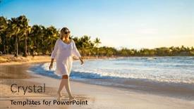  Presentation with tropical holiday - 