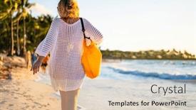  Presentation with tropical holiday - 