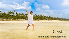  Presentation with tropical holiday - 