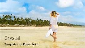  Presentation with tropical holiday - 