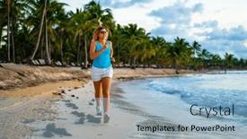  Presentation with tropical holiday - 
