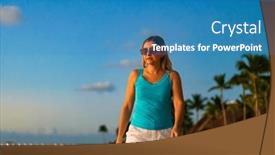  Presentation with tropical holiday - 