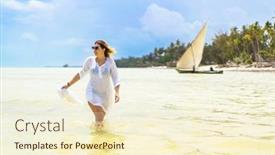  Presentation with tropical holiday - 