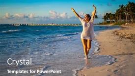  Presentation with tropical holiday - 