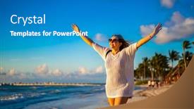  Presentation with tropical holiday - 