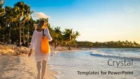  Presentation with tropical holiday - 
