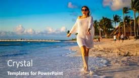  Presentation with tropical holiday - 