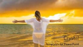  Presentation with tropical holiday - 