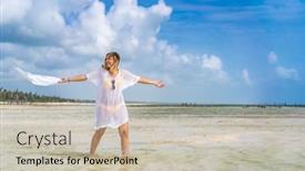  Presentation with tropical holiday - 