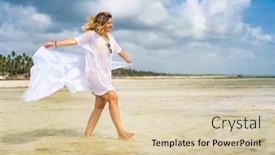  Presentation with tropical holiday - 