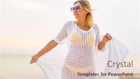  Presentation with tropical holiday - 