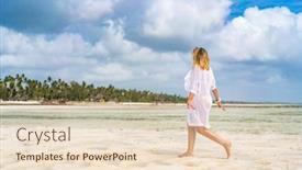  Presentation with tropical holiday - 