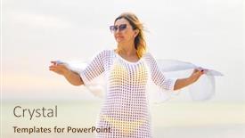  Presentation with tropical holiday - 