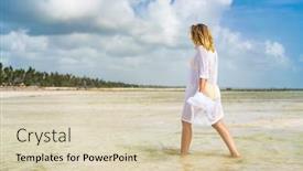  Presentation with tropical holiday - 