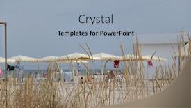  Presentation with life - Presentation featuring beach-life-of-fedotova-kosa background and a light blue colored foreground