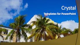  Presentation with miami beach - Audience pleasing PPT layouts consisting of beach ocean boulevard art deco backdrop and a  colored foreground
