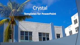  Presentation with art deco - Audience pleasing PPT layouts consisting of beach ocean boulevard art deco backdrop and a  colored foreground