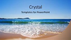  Presentation with nsw trains - Amazing theme having beach on the central coast backdrop and a light blue colored foreground