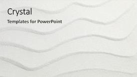  Presentation with sand - Slide deck consisting of beach sand background background and a white colored foreground