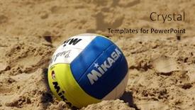  Presentation with beach volleyball - 