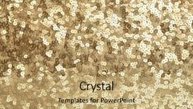  Presentation with sparkling - Presentation theme enhanced with beads - golden sequins - sparkling sequined background and a coral colored foreground