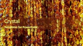  Presentation with bracelet beads - Colorful presentation design enhanced with beads from the baltic amber backdrop and a tawny brown colored foreground