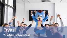  Presentation with bussines - Audience pleasing PPT layouts consisting of bear having fun with bussin backdrop and a ocean colored foreground