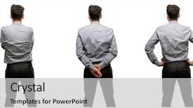  Presentation with beard - Beautiful PPT theme featuring beard and bow tie backside backdrop and a light gray colored foreground