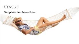  Presentation with vernier caliper bearing isolated - Theme with bearded-guy-laying background and a white colored foreground