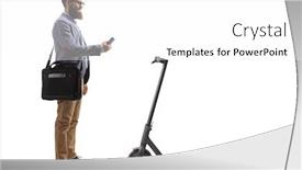  Presentation with case - PPT layouts featuring bearded-man-with-a-laptop background and a white colored foreground