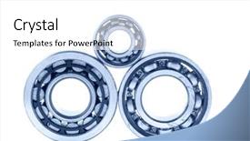  Presentation with isolation - Presentation enhanced with anti aircraft - bearings isolation on white background and a white colored foreground