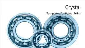  Presentation with isolation - Audience pleasing slide set consisting of friction - bearings isolation on white backdrop and a white colored foreground