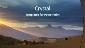  Presentation with wyoming - Presentation theme with beartooth pass shoshone national background and a ocean colored foreground