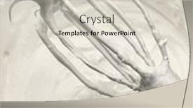  Presentation with cream - Theme enhanced with beaten-egg-white-whipped-cream background and a soft green colored foreground