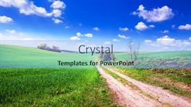  Presentation with green morning - 