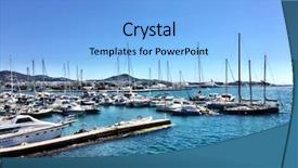  Presentation with summer holiday - Amazing slides having beatiful sunny beach day backdrop and a light blue colored foreground