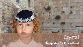  Presentation with jewish western wall - Amazing slide set having beauteous-little-boy-with-blond backdrop and a coral colored foreground